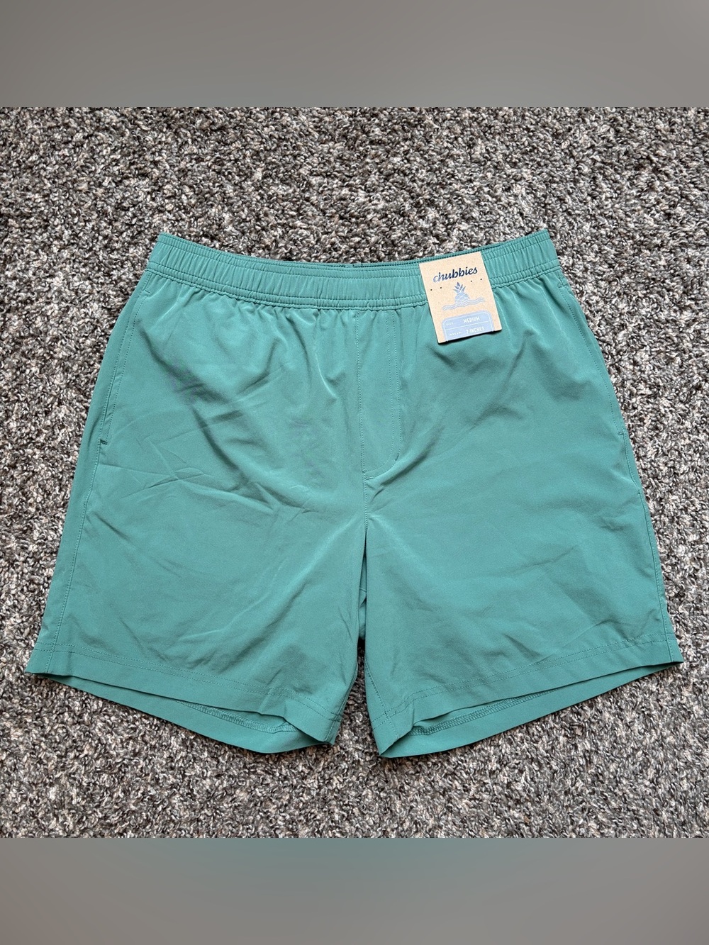 NWT Chubbies Citrus Strikes Athlounger Short 7” Men's Size Medium Lined